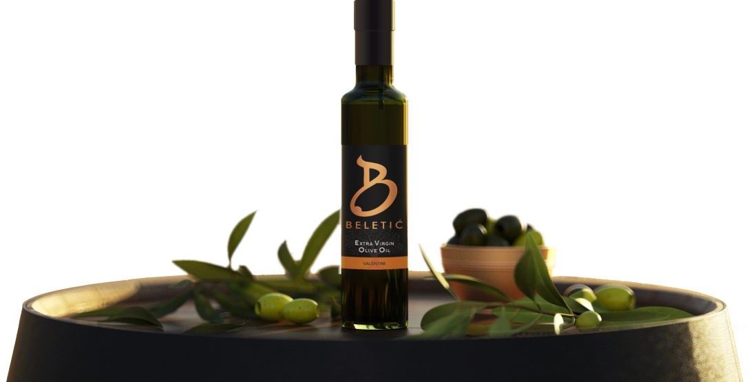 Beletić oil with Motovun in background